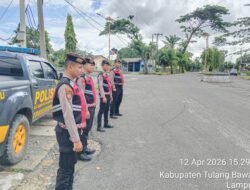 Patroli Kota Presisi, Sat Samapta Polres Tulang Bawang Gelar Pengaman Intensif, Hadir Tegas Cegah Kriminalitas