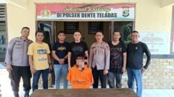 Dente Teladas Membara! Polsek Dente Teladas Gulung Koboi Jalanan Pemilik Revolver Dan Amunisi Tajam