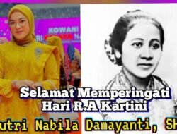 Serukan Perempuan Muda Harus Bangkit, Putri Nabila Damayanti, SH Ucapkan Selamat Hari Kartini