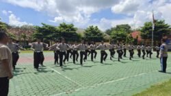 Guncang Lapangan SMKN 1 Menggala! Satlantas Polres Tulang Bawang Gembleng Pasukan PKS Menjadi “Garda Terdepan” Keselamatan Sekolah!