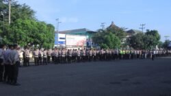 Pimpin Apel Siaga May Day, Kapolres Metro Polda Lampung Pastikan Personel Tetap Siaga Penuh