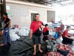 Masjid Al – Ikhtiyar Iring Mulyo Metro Timur Korban 7 Ekor Sapi Meningkat Dari Tahun Sebelumnya