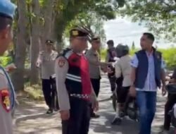 Jumat Berkah, Polsek Metro Selatan Tebar Kepedulian dengan Bagikan Puluhan Nasi Bungkus