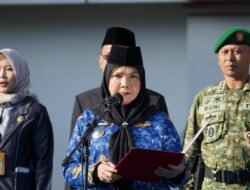 Pemerintah Kota (Pemkot) Bandar Lampung menggelar upacara peringatan Hari Lahir Pancasila di lingkungan Pemkot Bandar Lampung, Senin (1/6/2026).