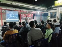 Polsek Metro Selatan Gelar Nobar Piala Dunia 2026, Ajak Warga Tolak Judi dan Perkuat Kebersamaan