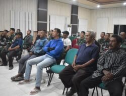 Korem 043/Gata Jadikan Nobar Piala Dunia 2026 Ajang Silaturahmi Dengan Masyarakat