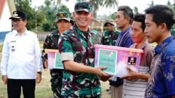 TMMD Ke-129 Resmi Digelar di Bandar Lampung dan Lampung Utara, Korem 043/Gatam Percepat Pembangunan untuk Kesejahteraan Masyarakat