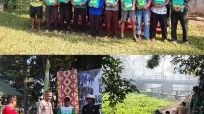 Gerakan Radin Intan Asri Dimulai, Dandim 0411/KM Ajak Semua Elemen Selamatkan Danau Dam Asri