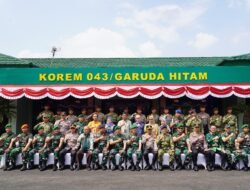Danrem 043/Gatam Terima Taruna Akademi TNI dan Akpol dalam Kegiatan Integratif Bhakti Sekolah Rakyat Tahun 2026