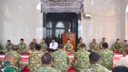 Korem 043/Gatam Gelar Doa Syukur Bersama Peringati HUT ke-81 RI