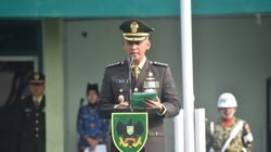 Korem 043/Gatam Khidmat Upacara HUT Ke-81 RI, Teguhkan Semangat “Indonesia Berdaulat, Adil, dan Makmur”
