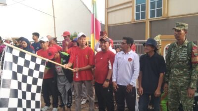 Yosomulyo Bergemuruh! 2.500 Warga Tumpah Ruah Ikuti Jalan Sehat HUT RI ke-81