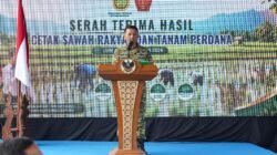 Tanam Perdana di Tulang Bawang, Danrem 043/Gatam Tegaskan Komitmen Swasembada Pangan