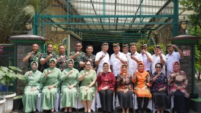 HUT Ke-79 Korem 043/Gatam, Danrem Silaturahmi dengan Sesepuh dan Keluarga Besar Prajurit