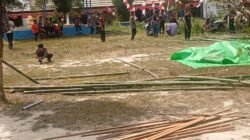 Peringati HUT ke-81 Kemerdekaan RI, SMP Negeri 06 Satap Kendawangan Gelar Perkemahan dan Berbagai Lomba