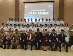 31 Paskibraka Metro Siap Kibarkan Merah Putih, Pesan Wali Kota Jadi Bekal Generasi Emas
