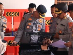Supervisi Logistik 2026, Polres Tulang Bawang Pastikan Kendaraan, Senpi Hingga Almatsus Daomas Siap Oprasional