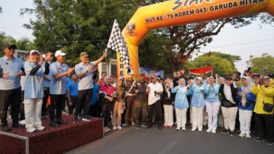 5.000 Warga Tumpah Ruah di Taman Kota Metro, Danrem Gatam: Kebersamaan Kekuatan Kita