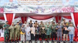Korem 043/Gatam ikut bazar murah HUT ke-81 TNI di Bandar Lampung