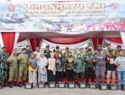 Korem 043/Gatam ikut bazar murah HUT ke-81 TNI di Bandar Lampung