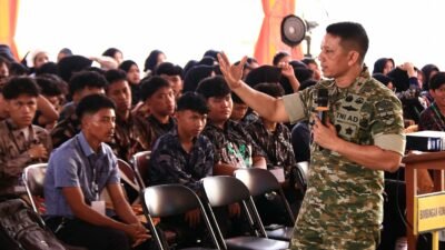 Dari Kampus untuk Bangsa, Danrem 043/Gatam Tanamkan Nilai Bela Negara kepada Mahasiswa STKIP PGRI Bandar Lampung