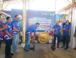 Hadiri Open Tournament Domino Piala Panglima TNI, Jajaran Korem 043/Gatam Perkuat Kedekatan dengan Masyarakat