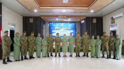 Pangkat Naik, Tanggung Jawab Bertambah, Danrem 043/Gatam Tekankan Keteladanan Prajurit