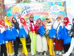 Komunitas Senam Idaman (IDM) Giat Berbagi, Peduli Untuk Kota Metro