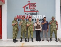 Danrem 043/Gatam Tinjau Kesiapan Operasional KDKMP Astomulyo