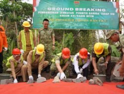 Korem 043/Gatam Mulai Pembangunan Jembatan Perintis Garuda Tahap VIII, Perkuat Aksesibilitas di Sembilan Wilayah