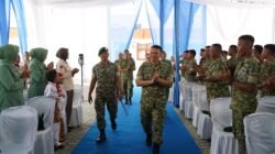 Turun Langsung ke Tulang Bawang, Danrem 043/Gatam Perkuat Soliditas Prajurit dan Keluarga