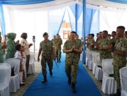 Turun Langsung ke Tulang Bawang, Danrem 043/Gatam Perkuat Soliditas Prajurit dan Keluarga